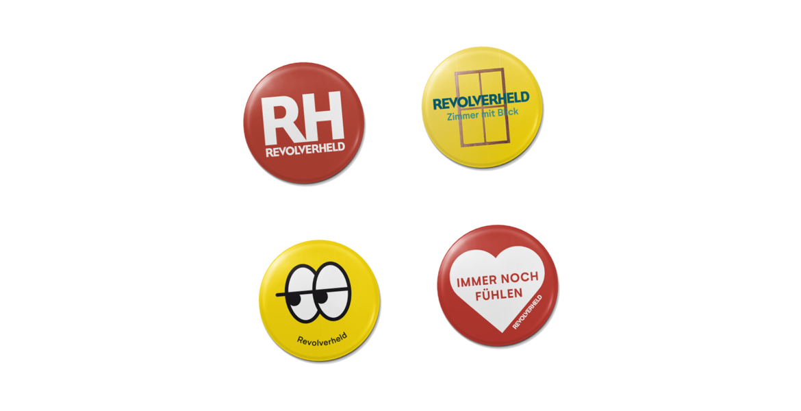 Buttonset, 4 Stück