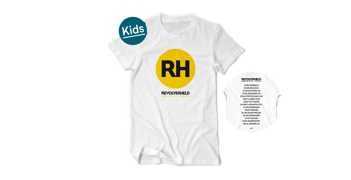 Soli Kids Shirt - Festivals 2018, Weiß