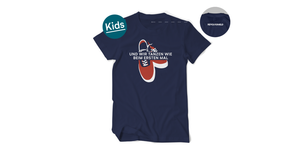  Kids Shirt - Sneaker, Blau 