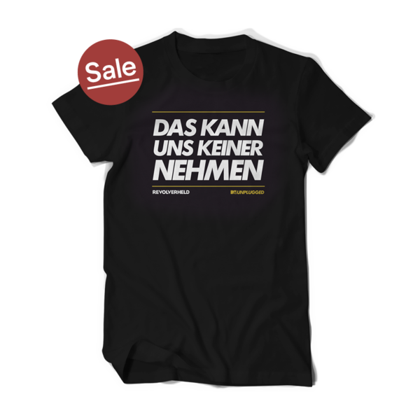 Revolverheld Shirt - Kann uns keiner nehmen Schwarz im Revolverheld Shop