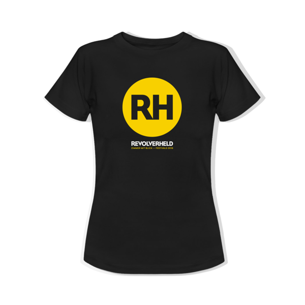 Revolverheld Shirt - Festivals 2018 Schwarz, Girlie-Shirt im ...